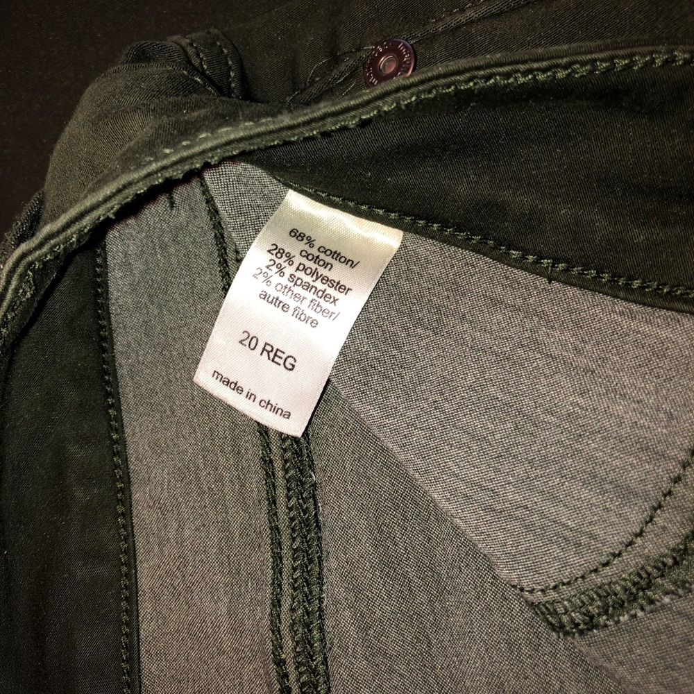 Dark hunter green Maurice’s Jeggings